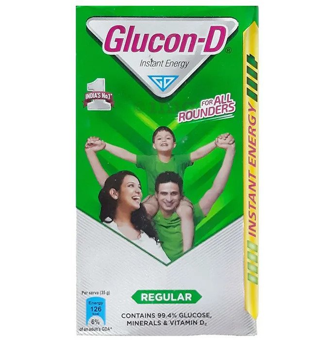 Glucon-D Instant Energy Health Drink - Regular