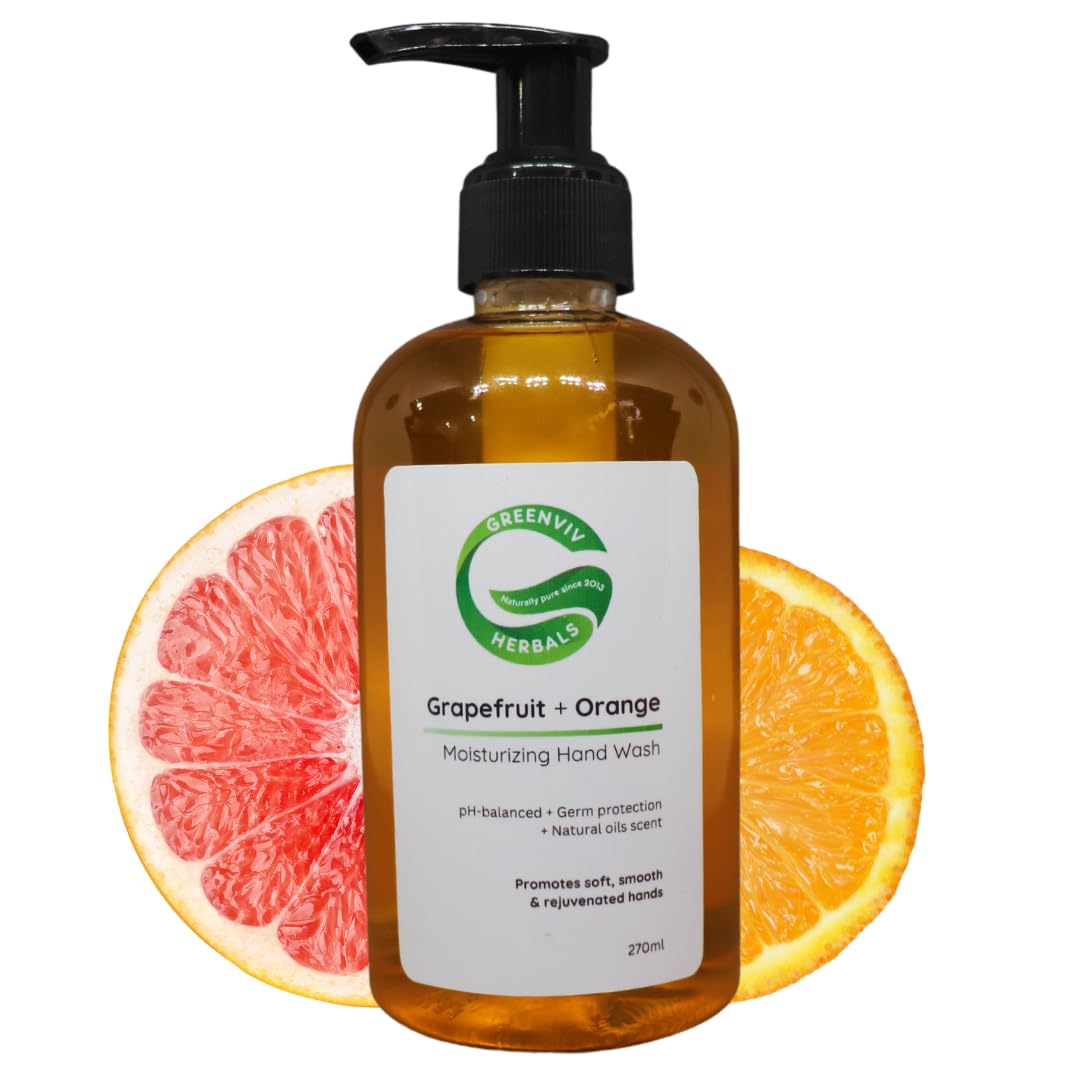 Greenviv Natural Handwash Liquid Grapefruit and Orange