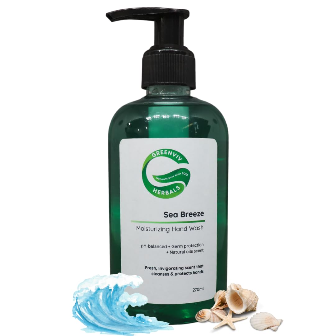 Greenviv Natural Handwash Liquid Sea Breeze