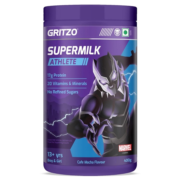Gritzo Supermilk Athlete - Cafe Mocha (Black Panther) - 13+ Years