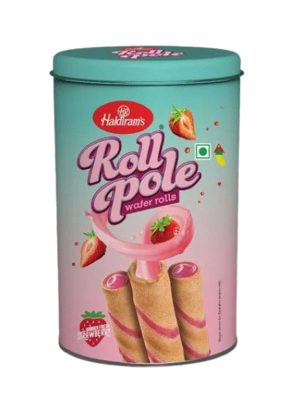 Haldirams Roll Pole Strawberry 