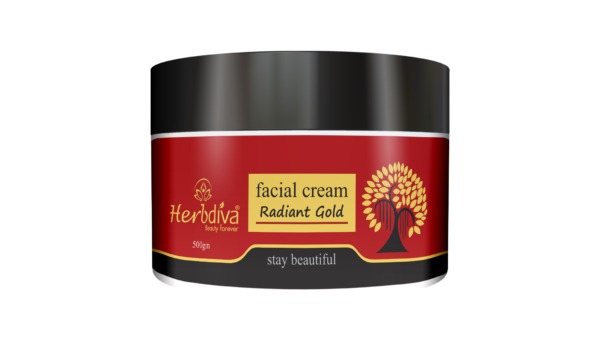 Herbdiva Radiant Gold Facial Cream