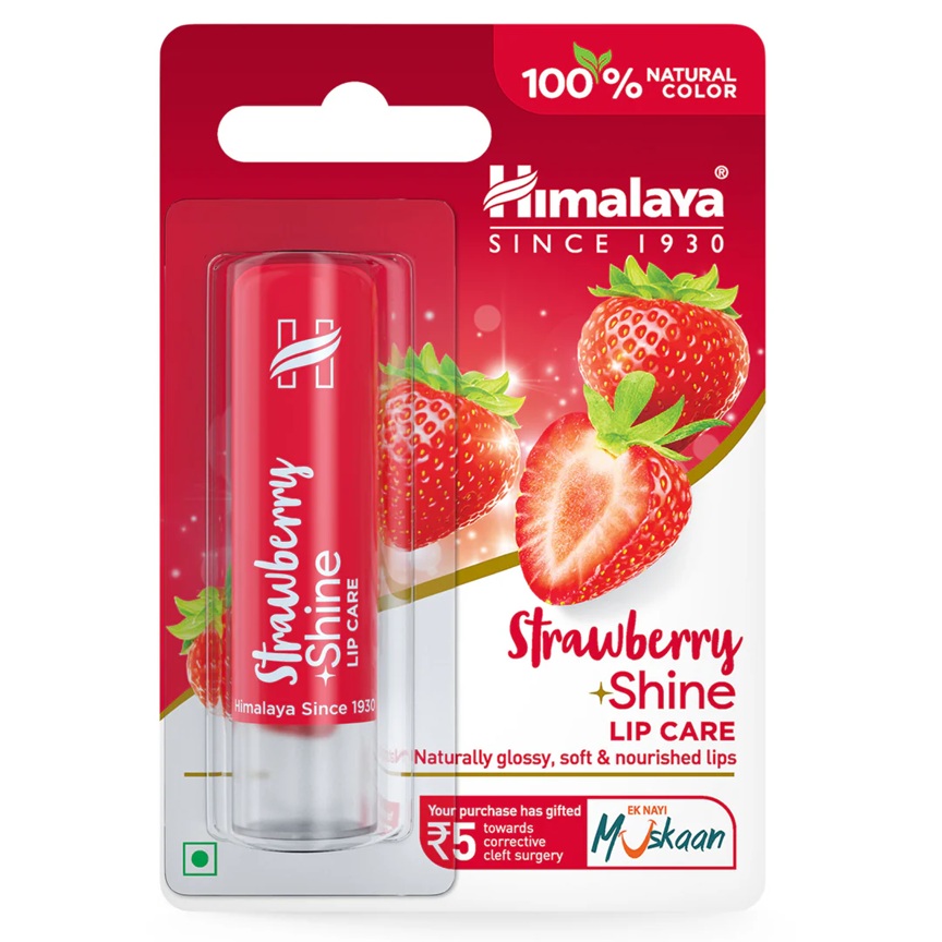 Himalaya Strawberry Shine Lip Balm