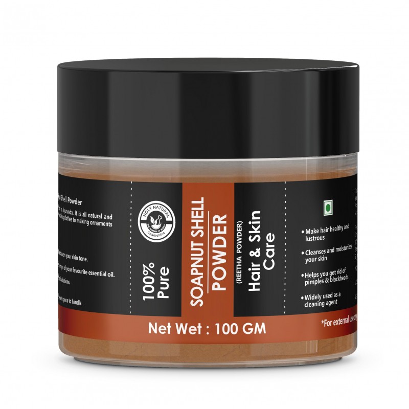 Holy Natural Soapnut (Reetha) Powder