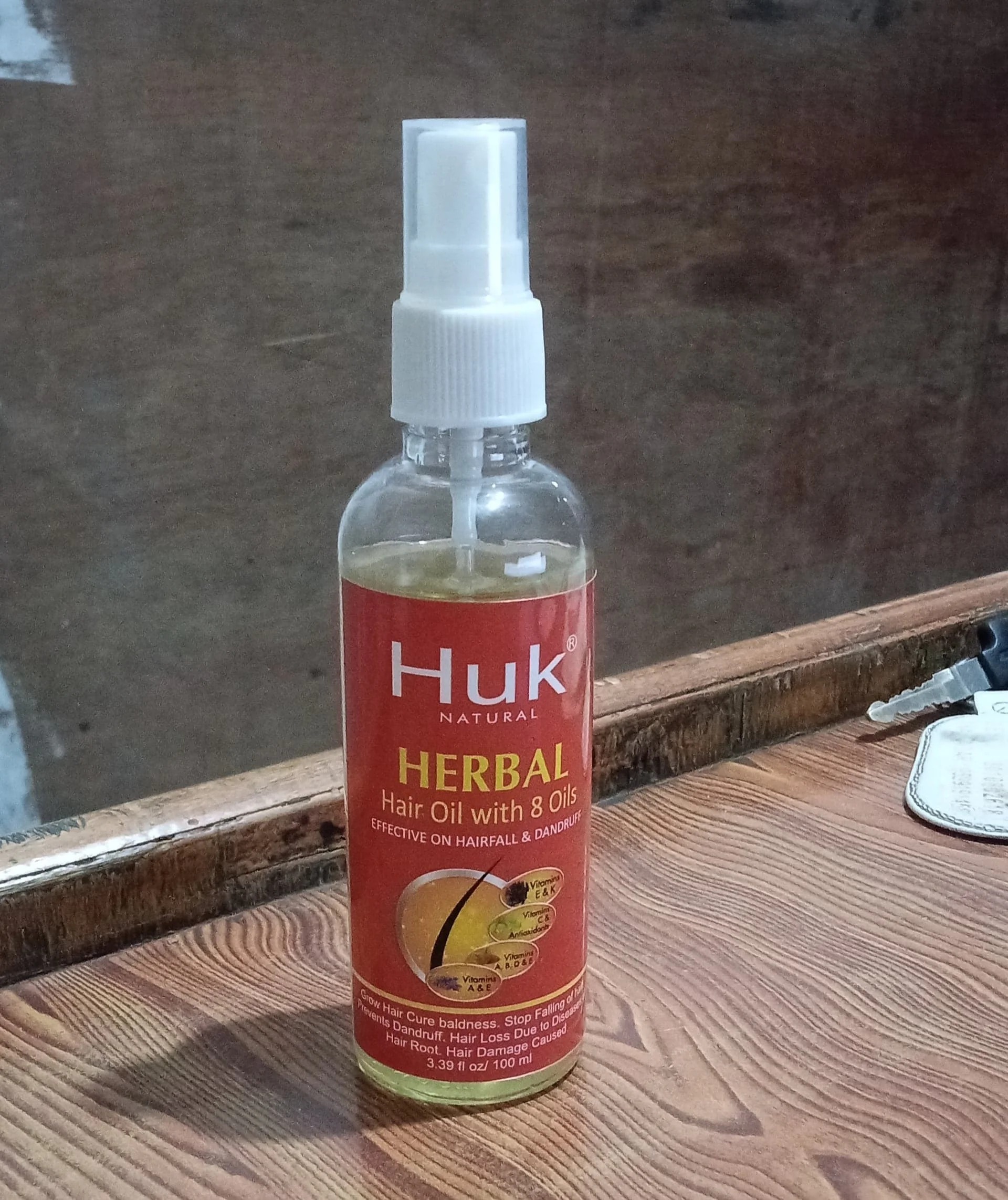 Huk Hair Oil With 8 Oils