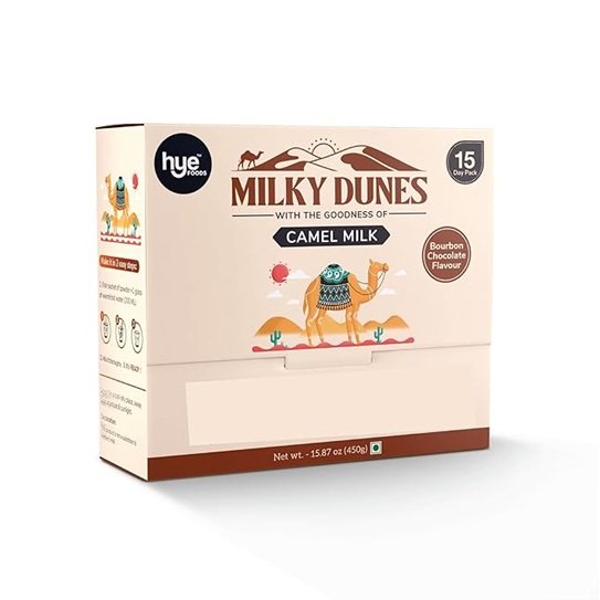 Hye Foods Milky Dunes Bourbon Chocolate Camel Milk Powder