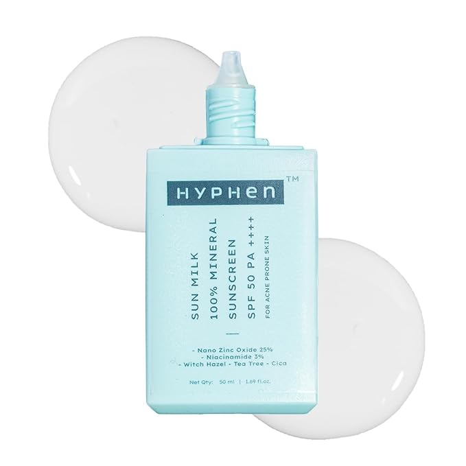 Hyphen Sun Milk 100% Mineral Sunscreen SPF 50 Pa++++