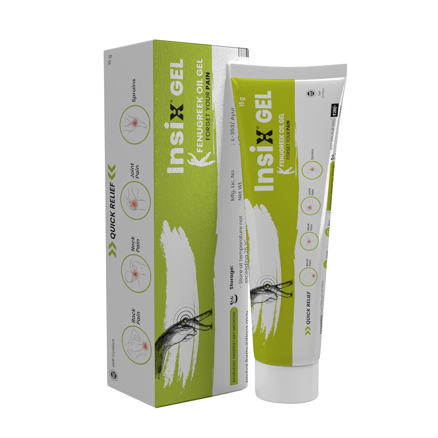 Insix Pain Relief Gel