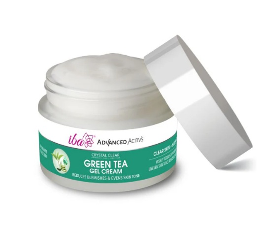 Iba Advanced Activs Crystal Clear Green Tea Gel Cream