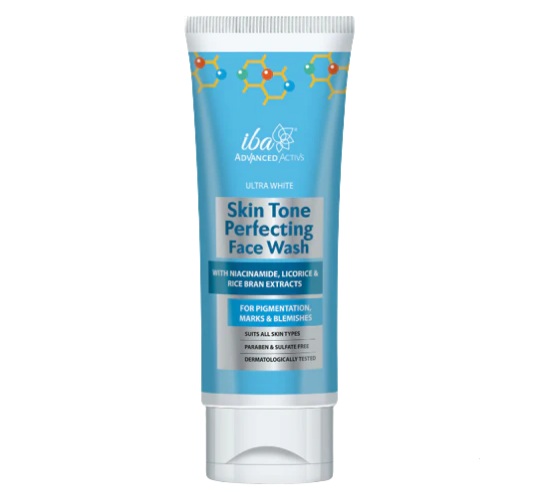 Iba Advanced Activs Ultra White Skin Tone Perfecting Face Wash