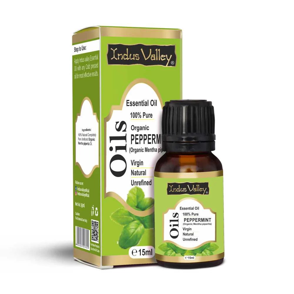 Indus Valley Pure & Organic Peppermint Essential Oil