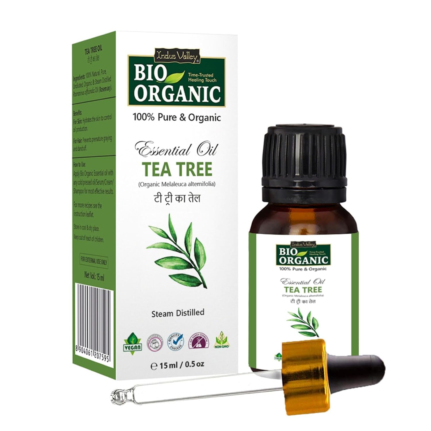 Indus Valley Pure & Organic Tea Tree Essential Oil