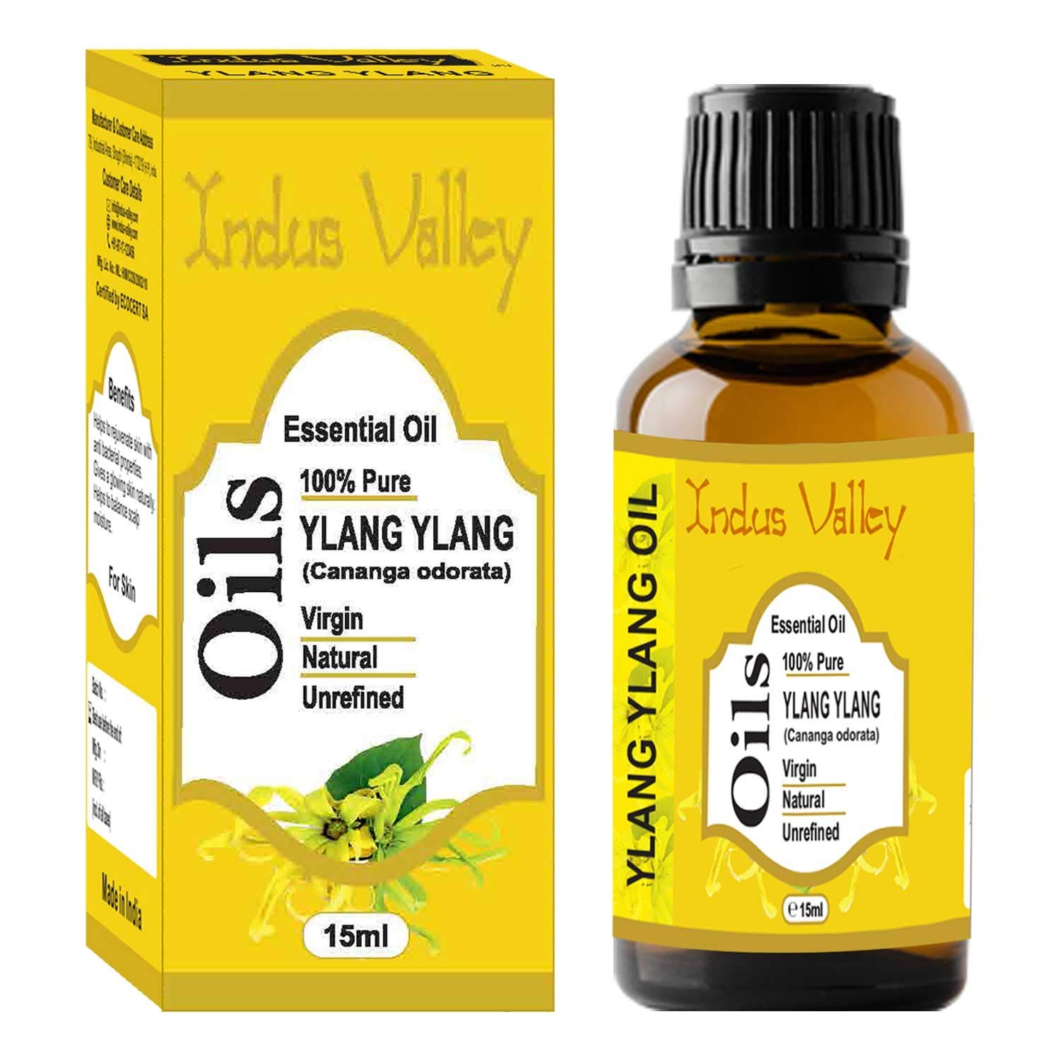 Indus Valley Pure & Organic Ylang Ylang Essential Oil