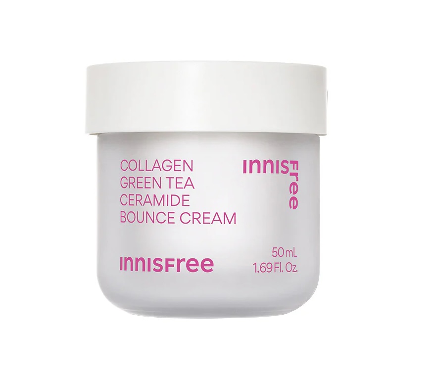 Innisfree Collagen Green Tea Ceramide Bounce Cream