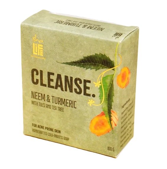 Isha Life Cleanse Neem and Turmeric Soap