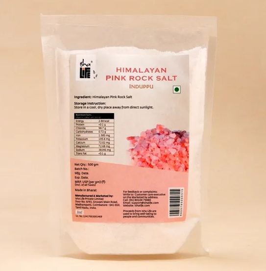 Isha Life Induppu Rock Salt