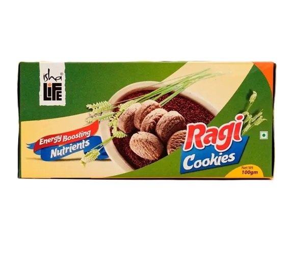 Isha Life Ragi Cookies Finger Millet Cookies