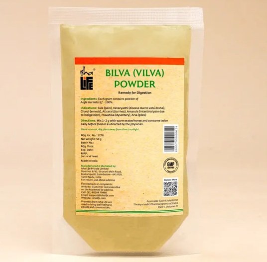 Isha Life Vilvam Powder Bilva or Bael
