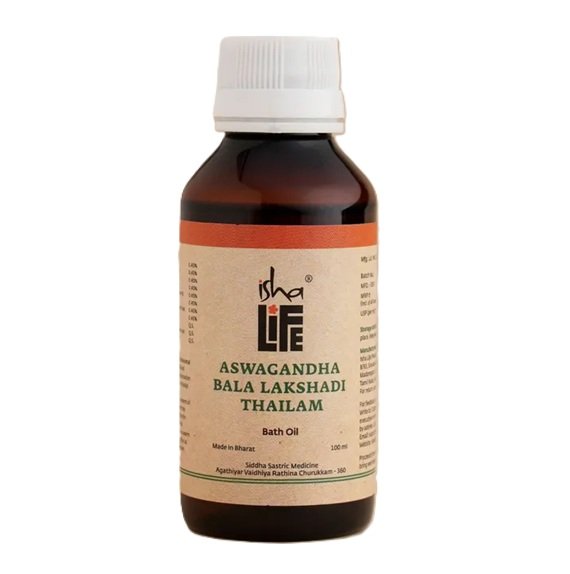 Isha life Aswagandha Bala Lakshadi Thailam Bath Oil