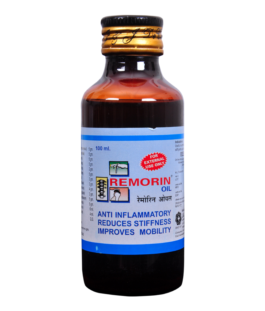 J And J Dechane Ayurvedic Remorin Oil 