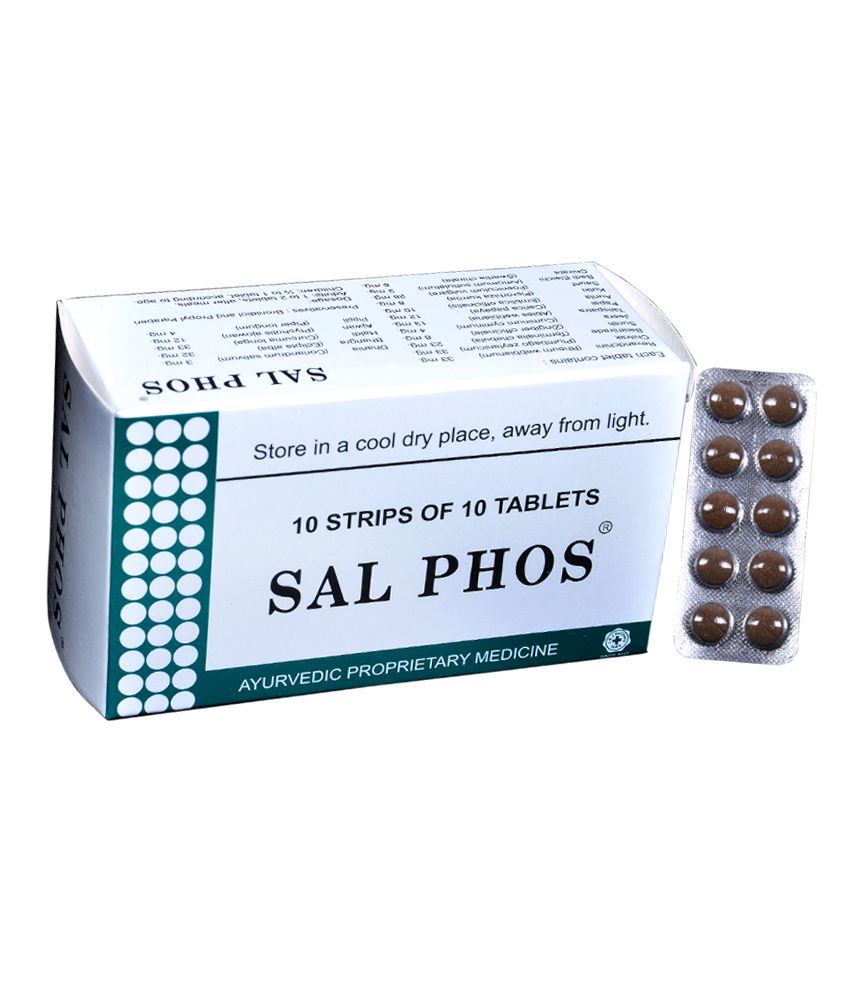 J And J Dechane Ayurvedic Sal Phos Tablets 