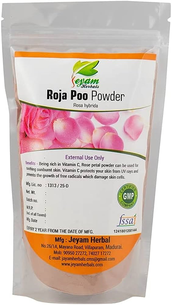 Jeyam Herbal Roja Poo Powder