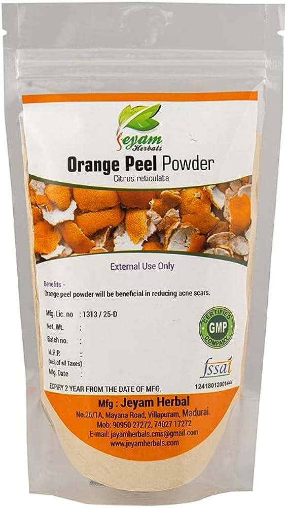 Jeyam Herbals  Orange Peel Powder