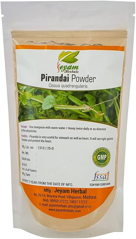 Jeyam Herbals Pirandai Powder
