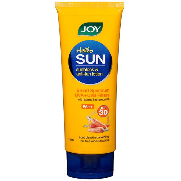 Joy Hello Sun Sunblock & Anti-Tan Lotion SPF 30 PA++