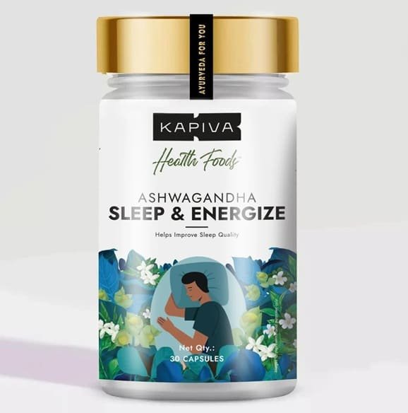 Kapiva Ashwagandha Sleep & Energize Capsules