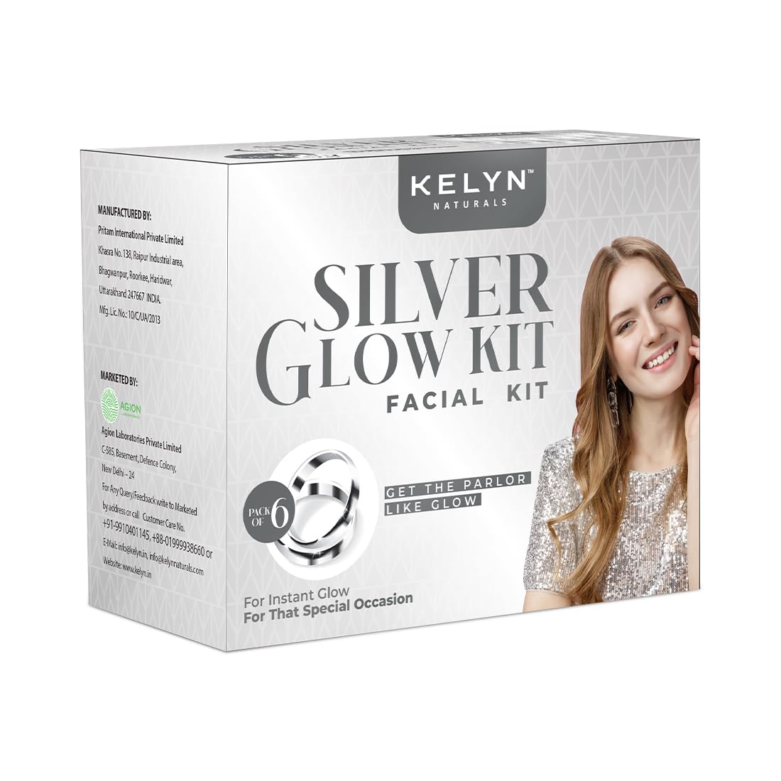 Kelyn Natural Kelyn Silver Glow Facial Kit