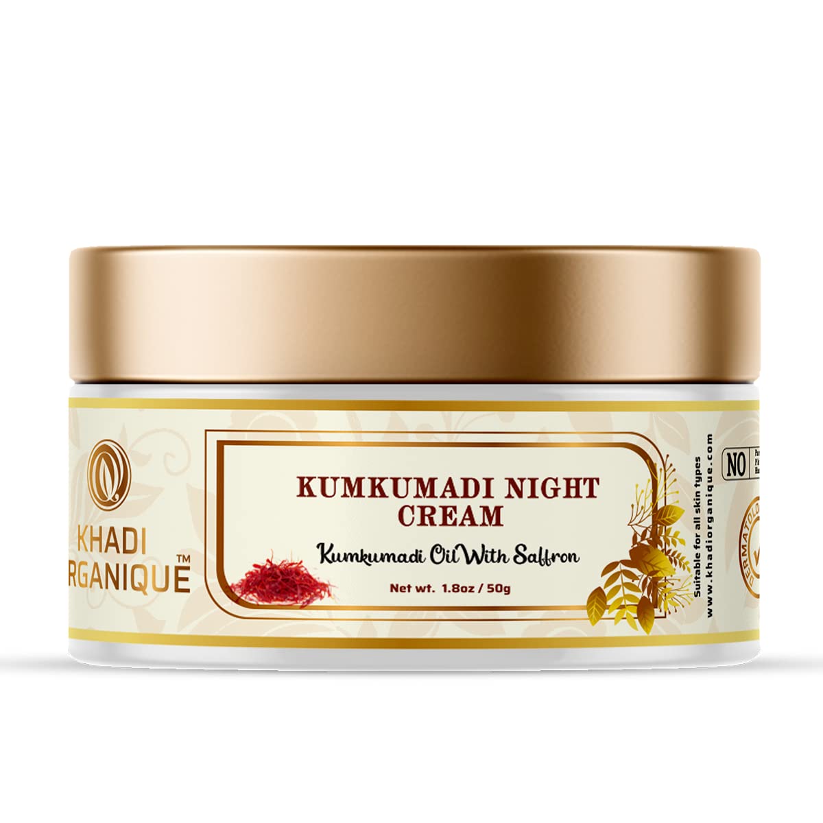 Khadi Organique Kumkumadi Night Cream