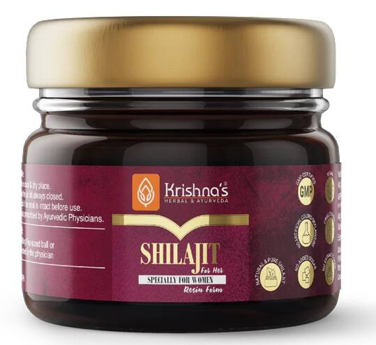 Krishna's Himalayan Shilajit Resin Women