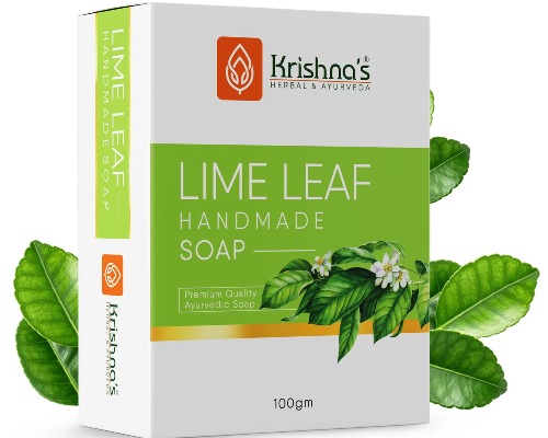 Krishna's Lime Leaf Handmade Soap