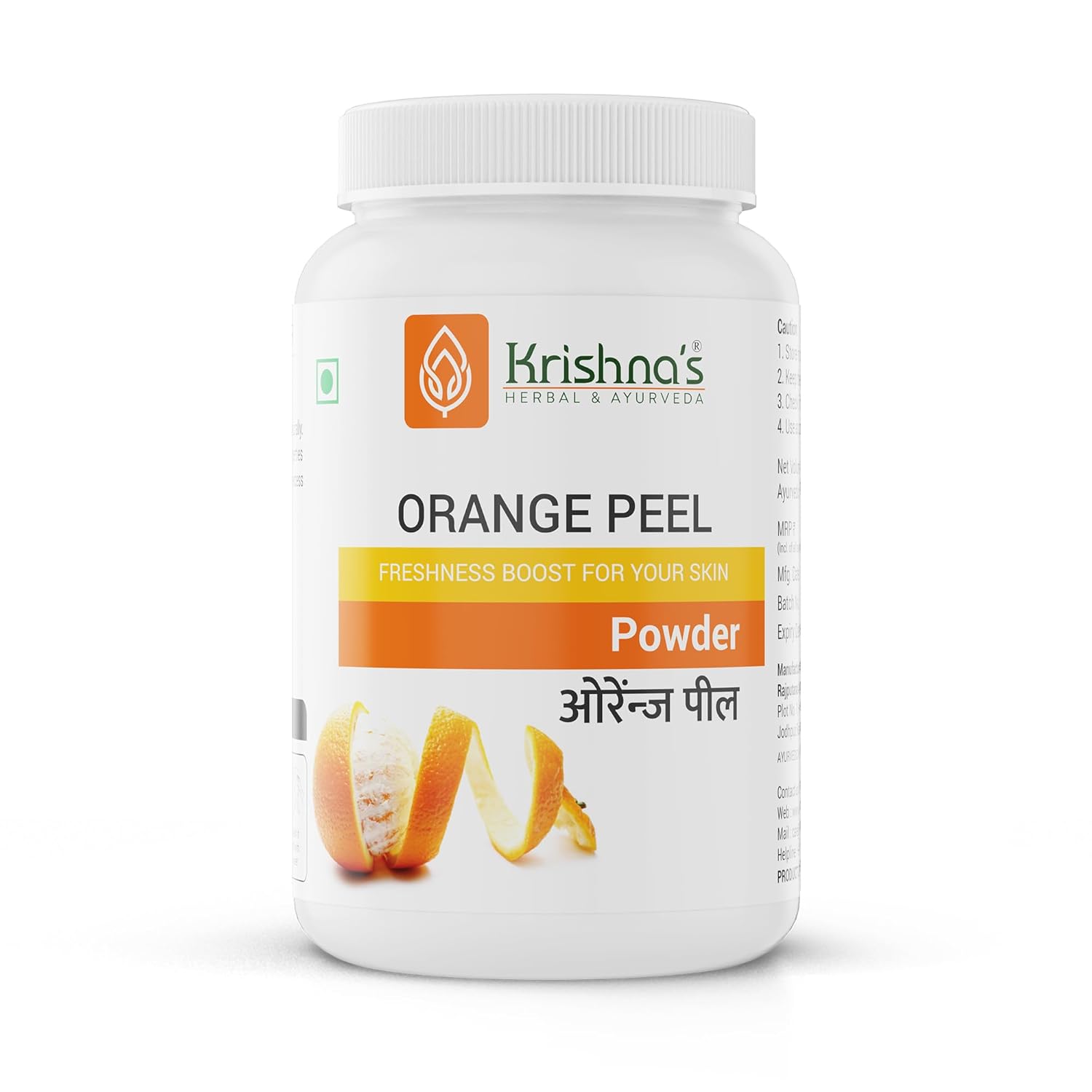 Krishna's Orange Peel Powder
