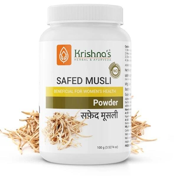 Krishna's Safed Musli Powder 