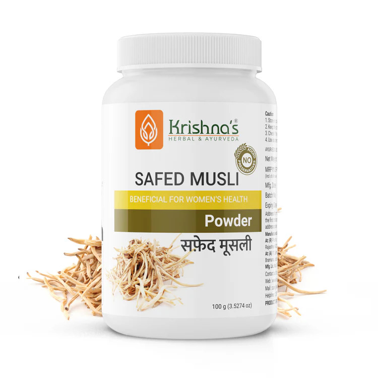 Krishna's Safed Musli Powder 