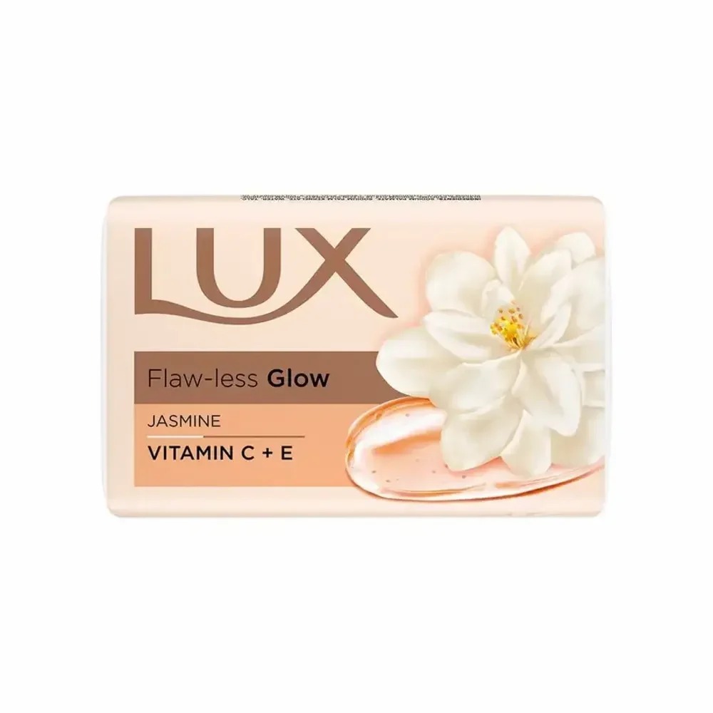LUX Flaw-Less Glow Jasmine & Vitamin C + E Soap