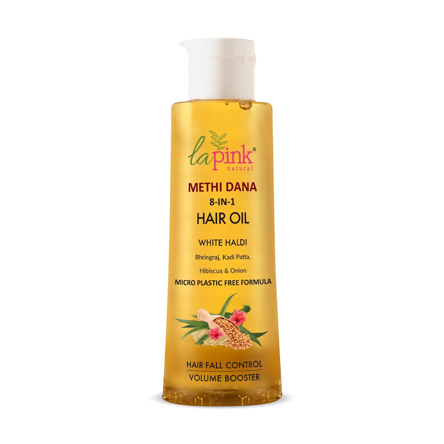 La Pink Methi Dana 8-in-1 Hair Oil