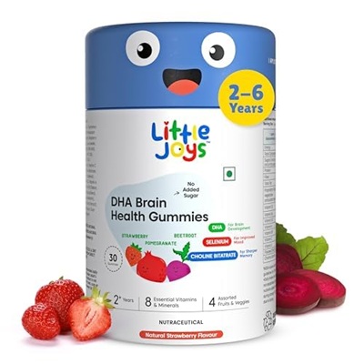 Little Joys DHA Brain Health Gummies For Kids 2 to 6 years