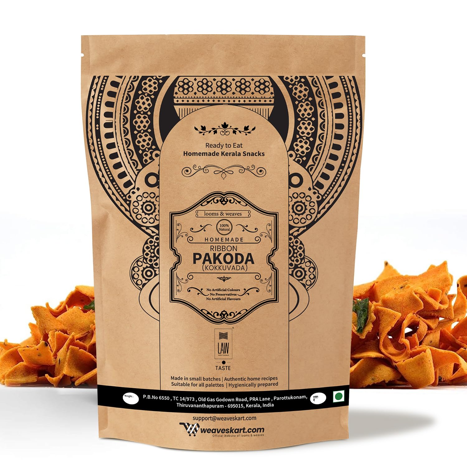 Looms and Weaves Kerala Snacks Kokkuvada Ribbon Pakoda