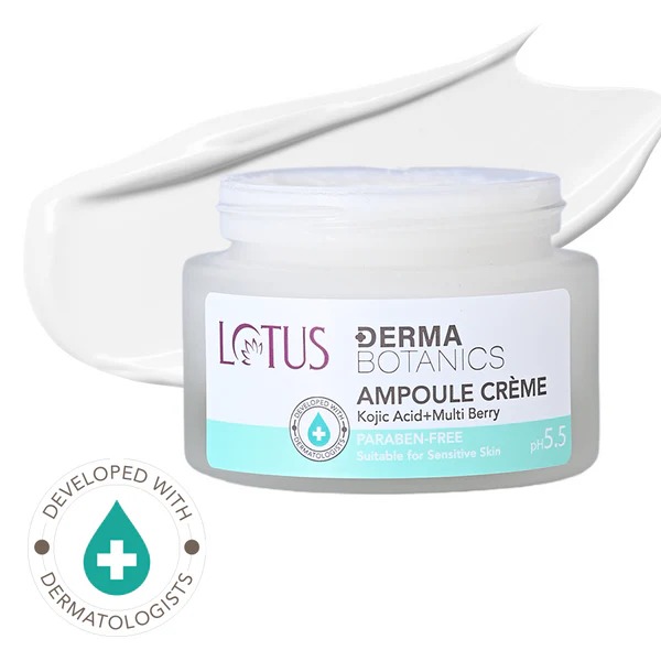 Lotus DermaBotanics Kojic acid + Multi berry Ampoule Creme