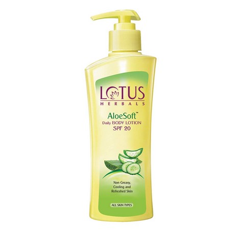 Lotus Herbals Aloesoft Daily Body Lotion SPF 20