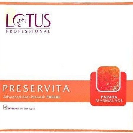 Lotus Herbals Preservita Advanced Anti Blemish Facial Papaya Marmalade