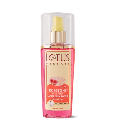 Lotus Herbals Rosetone Rose Petals Facial Skin Toner