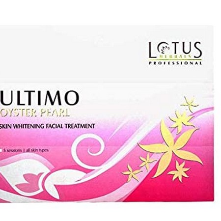 Lotus Herbals Ultimo Oyster Pearl Skin Whitening Facial Treatment