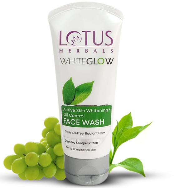 Lotus Herbals Whiteglow Skin Brightening Oil Control Facewash