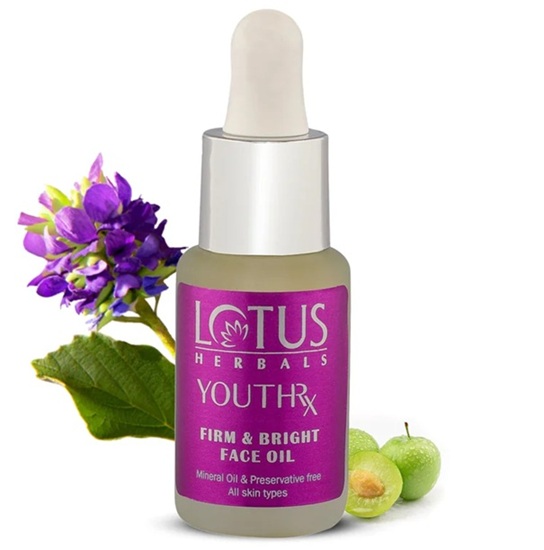 Lotus Herbals Youthrx Firm & Bright Face Oil