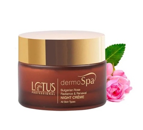 Lotus Herbals DermoSpa Bulgarian Rose Radiance Renewal Night Creme