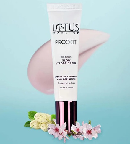 Lotus Make Up Proedit Silk Touch Glow Strobe Cream SC2 Pink